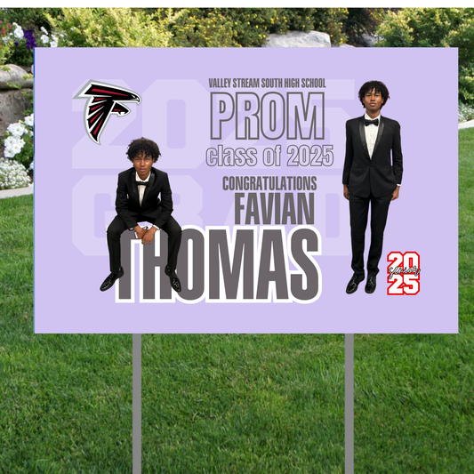 Custom Graduate Yard Sign Custom Graduate Yard Sign