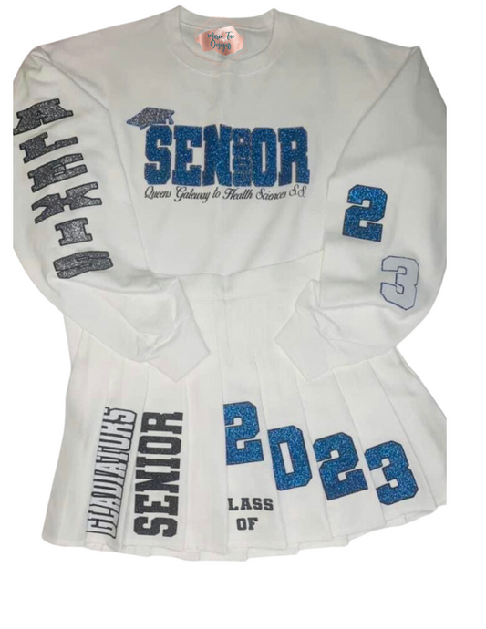 Senior skirt & Sweatshirt Set